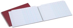Tabellarisch kasboek Atlanta 247x351mm 54 vel 2x8 kolommen 2121127200