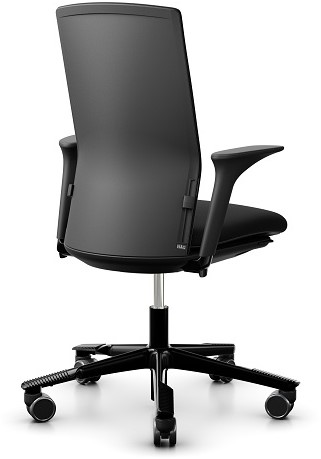 Bureaustoel HAG Futu 1200 rug en zitting zwart-2