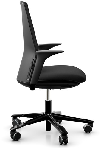 Bureaustoel HAG Futu 1200 rug en zitting zwart-3