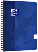 Spiraalblok Oxford Touch A5 lijn 70 vel blauw