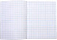 Schrift Office A5 ruit 10mm 40 vel kaft assorti-2