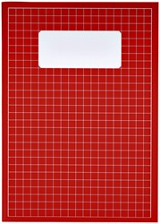 Schrift Office A4 ruit 10mm 40 vel kaft assorti