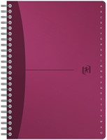 Notitieboek Oxford Urban Mix A5 A-Z lijn 90 vel met spiraal-1