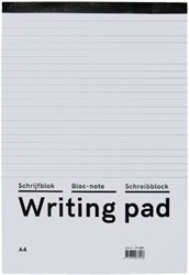 Schrijfblok budget A4 lijn 80 vel 60 grams