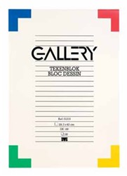 Tekenblok Gallery A3 180 grams wit 20 vel