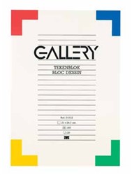 Tekenblok Gallery A4 190 grams 20 vel