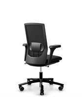 Bureaustoel HAG Futu 1100 rug en zitting zwart-3