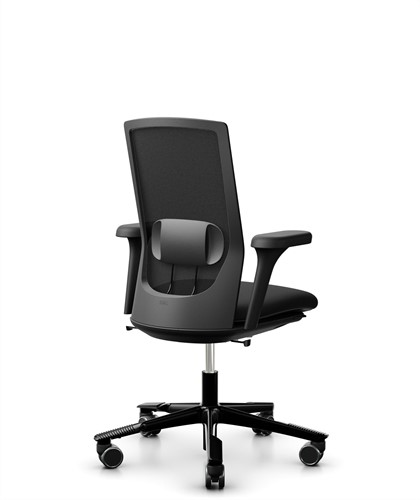 Bureaustoel HAG Futu 1100 rug en zitting zwart-3