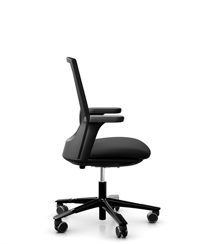 Bureaustoel HAG Futu 1100 rug en zitting zwart-2