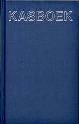 Kasboek Office 105x165mm 100 vel met 1 kolom blauw