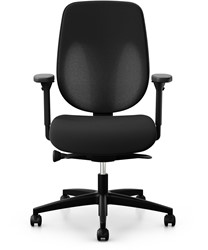 Bureaustoel Giroflex 353-8029 rug en zitting zwart