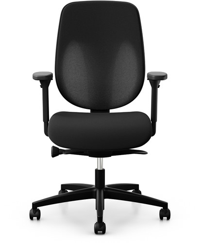 Bureaustoel Giroflex 353-8029 rug en zitting zwart