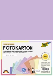 Fotokarton Folia A4 50 vel pastelkleuren 614/50 95