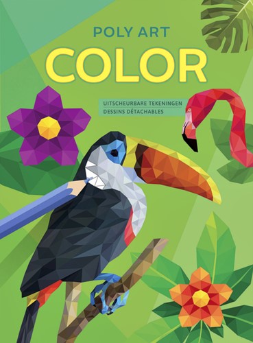 Kleurboek Deltas Poly Art Color.
