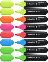 Markeerstift Schneider Job 8-delig assorti