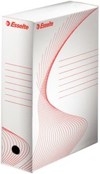 Archiefdoos Esselte 245x345x100mm wit | afname per 25 stuks