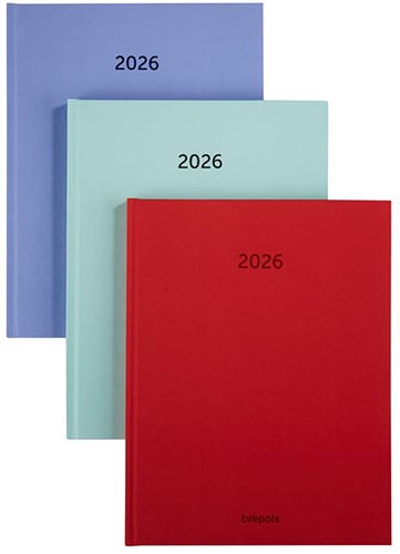 Agenda 2026 Brepols Timing Sunrise 7 dagen per 2 pagina's 17,1x22cm omslag assorti papier creme