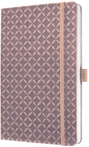 Notitieboek Sigel Jolie Flair A5 lijn 87 vel omslag pearl rose SI-JN137