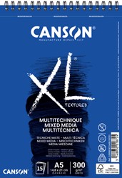 Aquarelblok Canson XL A5 15V 300 grams spiraal