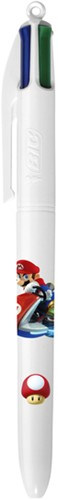 Balpen Bic 4 kleuren Mario Kart-2