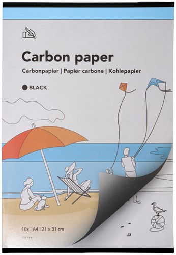 Carbonpapier Budget A4 zwart 10 vel