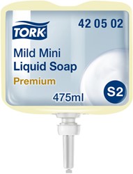 Zeep Tork S2 huidvriendelijk geparfumeerd lichtgeel 475ml 420502