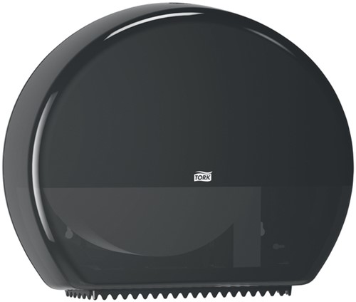 Toiletpapier dispenser Tork T1 Elevation Jumbo zwart 554008