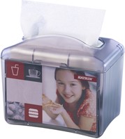Dispenser Katrin Easy1 transparant voor servetten/tisseus 22564