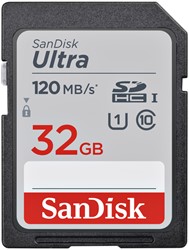 Geheugenkaart Sandisk SDHC Ultra 32GB 