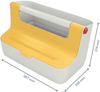 Opbergbox Leitz Cosy geel 61250019-2