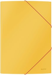 Elastomap 3-kleps Leitz Cosy A4 karton geel (30020019)