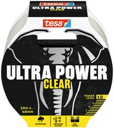 Reparatietape tesa Ultra Power Clear repair 48mmx10m transparant