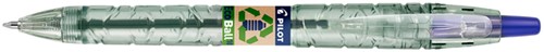 Balpen Pilot B2P Begreen Ecoball blauw medium | afname per 10 stuks