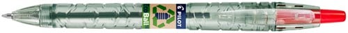 Balpen Pilot B2P Begreen Ecoball rood medium