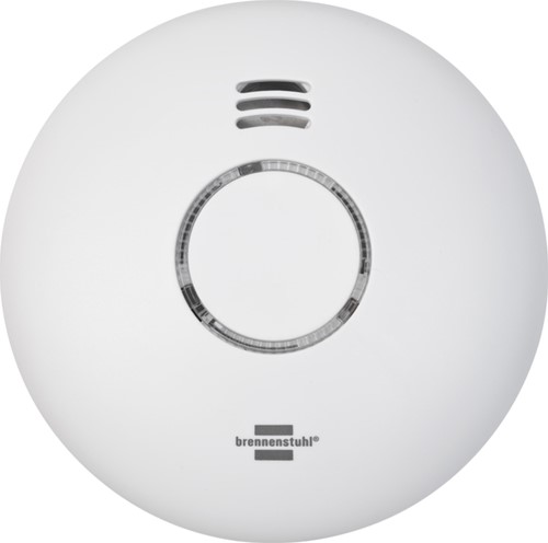 Rookmelder en hittemelder Brennenstuhl WIFI Connect wit