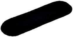 Navulling whiteboard wisser Legamaster zwart 10 stuks