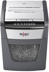 Papierversnipperaar Rexel Optimum Auto+ 50X snippers 4x28mm
