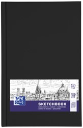 Dummyboek Oxford A5 100 grams 96 vel blanco hard cover zwart