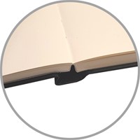 Dummyboek Oxford A5 100 grams 96 vel blanco hard cover zwart-3
