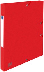 Elastobox Oxford Top File+ A4 25mm karton rood