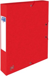 Elastobox Oxford Top File+ A4 40mm karton rood