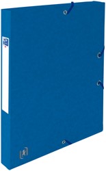 Elastobox Oxford Top File+ A4 25mm karton blauw