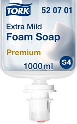 Handzeep Tork S4 Premium schuim gevoelige huid 1000ml 520701 | afname per 6 stuks