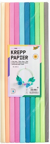 Crepepapier Folia 200x50cm Trend 10 kleuren 82392