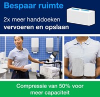 Handdoek Tork H5 PeakServe Continu Universal 1-laags 22,5x20,1cm 410 stuks 100585 | afname per 12 pak-3