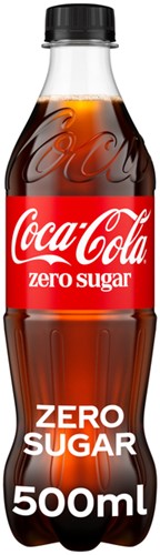 Frisdrank Coca Cola zero petfles 500 ml