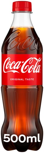 Frisdrank Coca Cola regular petfles 500 ml