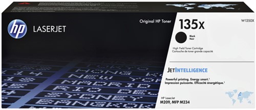 Toner HP W1350X 135X zwart