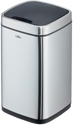 Afvalbak Durable No Touch met sensor 12 liter RVS