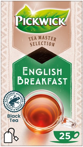 Thee Pickwick Master Selection english breakfast 25 zakjes.